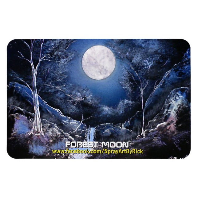 Imán Moon Forestal (Horizontal)