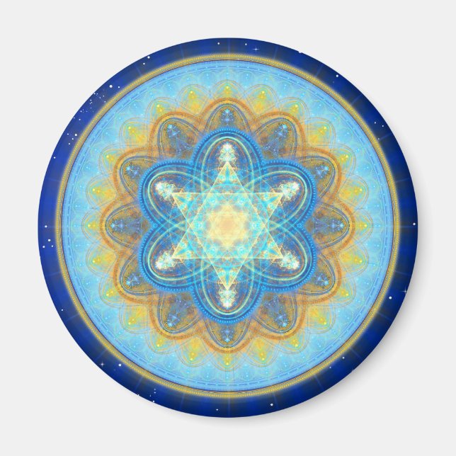 Imán Moon Mandala Magnet (Frente)