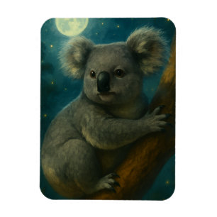 Imán Moonlit Koala Perch