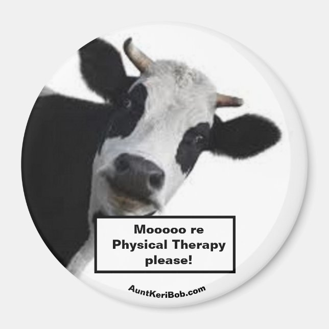 Imán Mooooore Physical Therapy, por favor. (Frente)