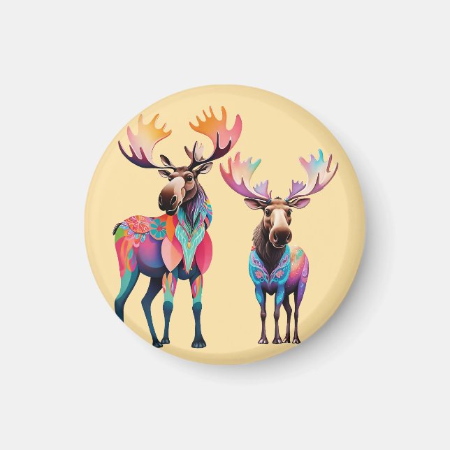 Imán Moose is Waiting to Join a Herd (Frente)