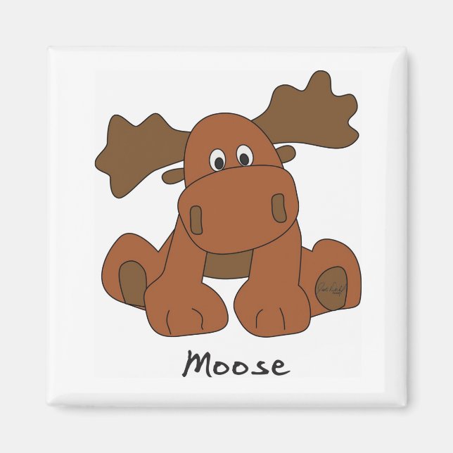 Imán Moose Magnet (Frente)