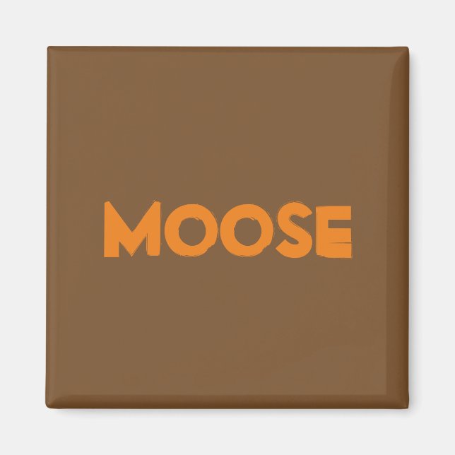 Imán Moose Magnet (Frente)