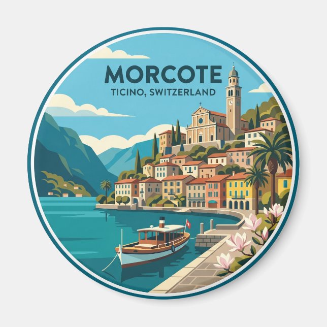 Imán Morcote Suiza (Frente)