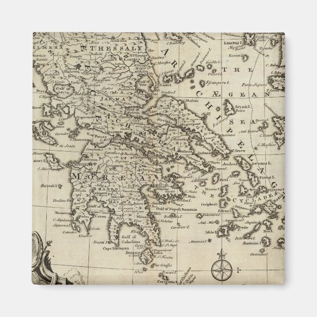 Imán Morea, Grecia (Frente)