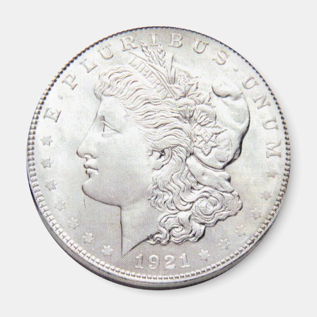 IMÁN MORGAN SILVER DOLLAR (Frente)