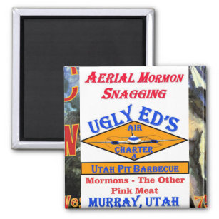 Imán Mormón aéreo de Ugly Ed enganchando a Utah