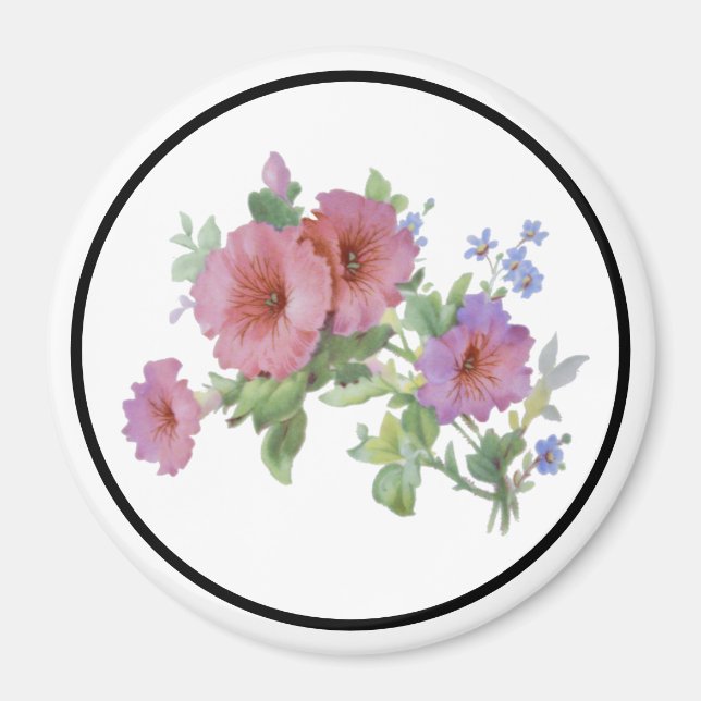 Imán Morning Glory Magnet (Frente)