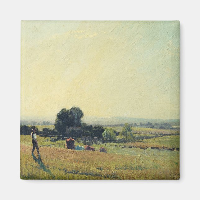Imán Morning Light de Elioth Gruner (Frente)