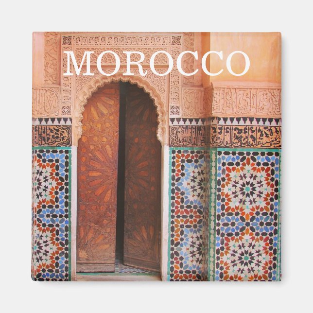 Imán Morocco de puerta de pago (Frente)