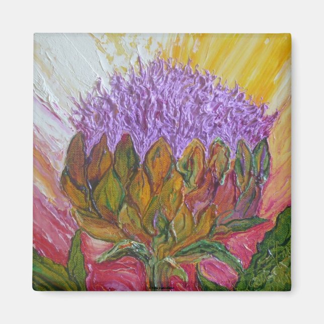 Imán Morple Artichoke Blossom (Frente)