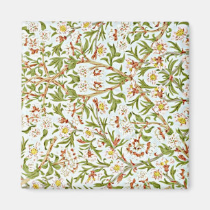 Imán Morris - Delicado Patrón de Flor Floral