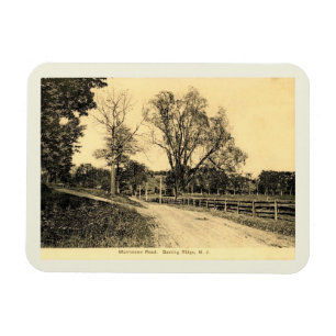 Imán Morristown Rd., Basking Ridge, New Jersey Vintage
