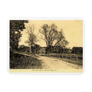 Imán Morristown Rd., Basking Ridge, New Jersey Vintage