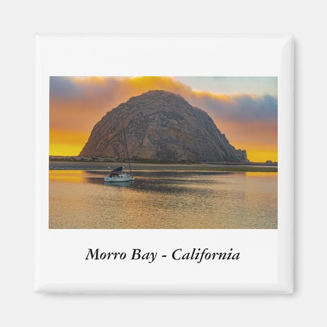 Imán Morro Bay, California Magnet (Frente)