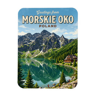 Imán Morskie Oko Polonia