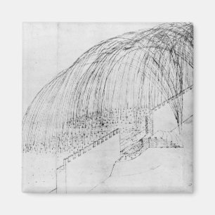 Imán Morteros lanzando piedras sobre una pared en un fu