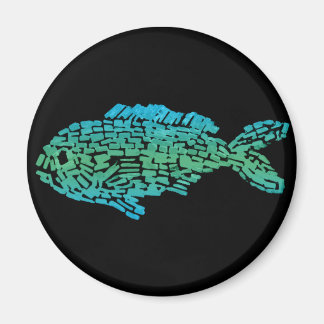 Imán Mosaic Fish Magnet