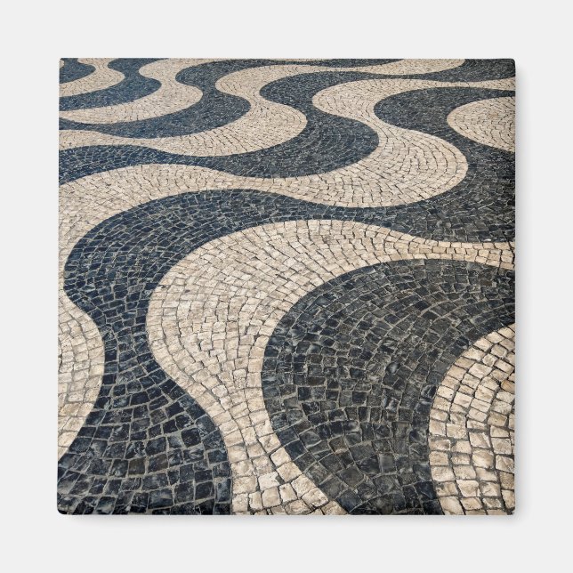 Imán Mosaico de Lisboa, Portugal (Frente)