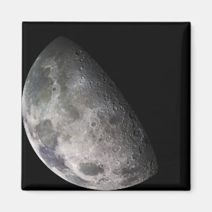 Imán Mosaico del color de la luna de la tierra