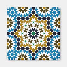 Mosaico Marroquí Patrón Bohío Geométrico Tradicion