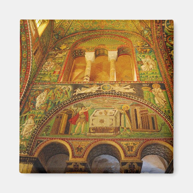 Imán Mosaico ravenna, Italia (Frente)