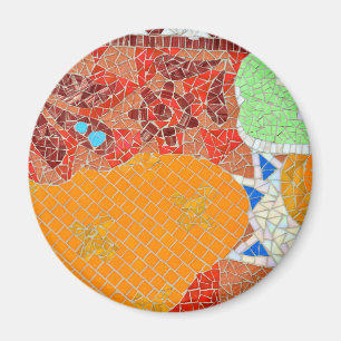 Imán mosaicos mosaicos piezas rotas de la fe puzzle