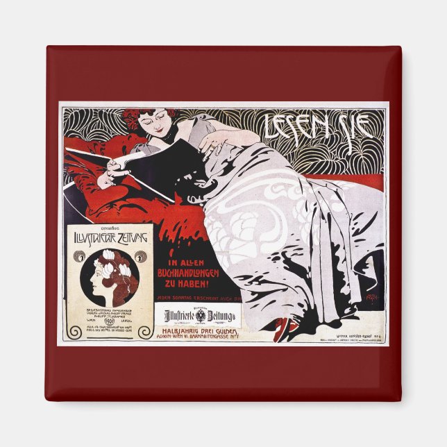 Imán Moser Kolo 1900 - Lesen Sie - "Read Me" (Frente)