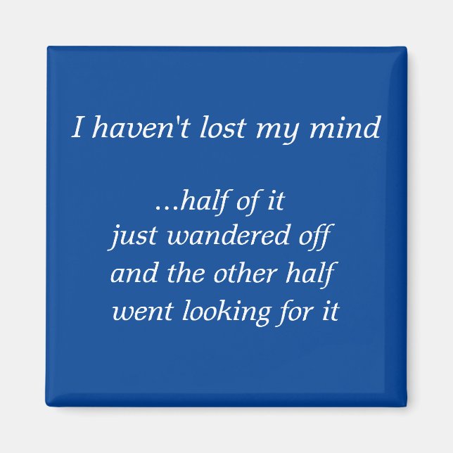 Imán Moshe Square Magnet 1 (Frente)