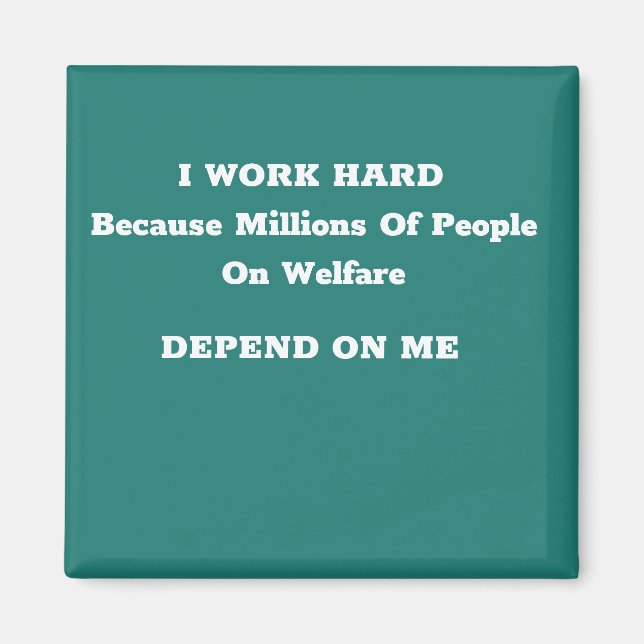 Imán Moshe Square Magnet 10 (Frente)