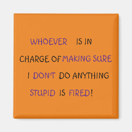 Imán Moshe Square Magnet 2