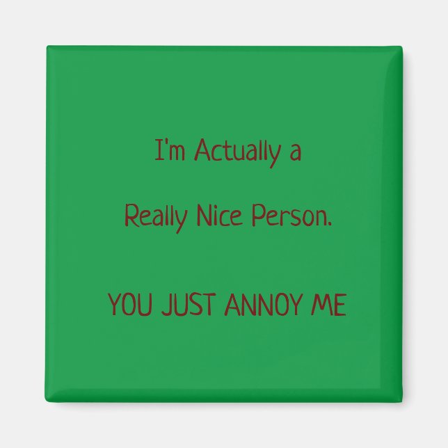 Imán Moshe Square Magnet 7 (Frente)