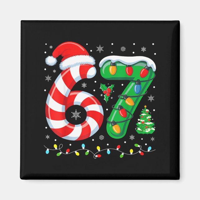 Imán Most Likely To Say 67 Christmas Matching 7 6 Famil (Frente)