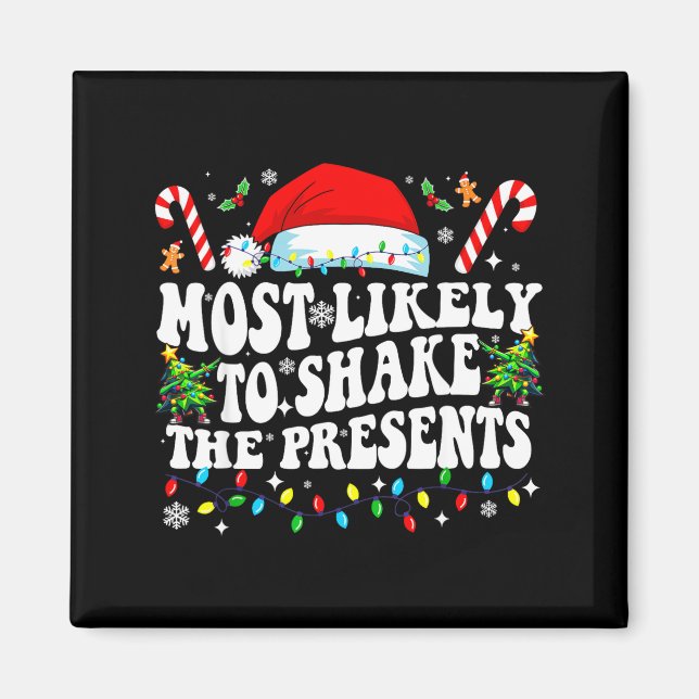 Imán Most Likely To Shake The Funny Matching Family  (Frente)