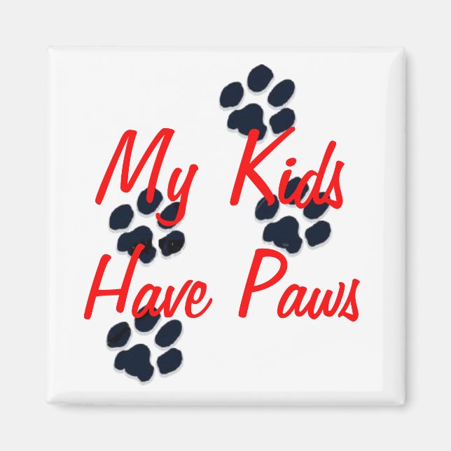 Imán Mostrar tu orgullo animal (Frente)