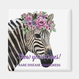 Imán Mostrar tus franjas Raras Conciencia sobre la enfe