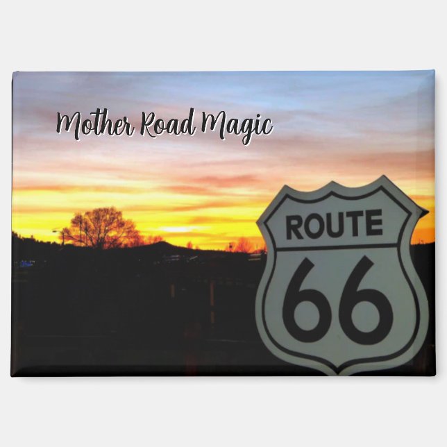 Imán Mother Road Magic (Anverso)