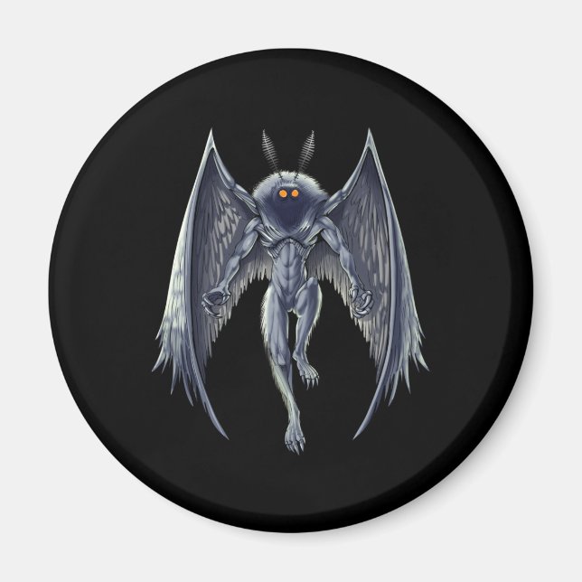 Imán Mothman Cryptid Creature (Frente)