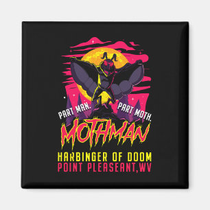 Imán Mothman Fun Cryptiinger Part Man Part Moth