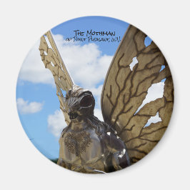 Imán Mothman of Point Pleasant Refrigerator Magnet