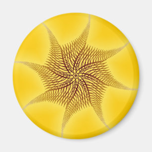 Imán Motif de diseñador: Patrón abstracto