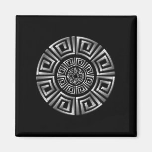 Imán Motif del círculo griego