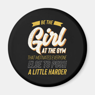 Imán Motivación de entrenamiento de gimnasia