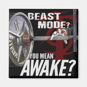 Imán Motivación de entrenamiento de gimnasio de constru