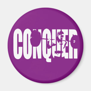 Imán Motivación de levantamiento de pesas de mujeres - 