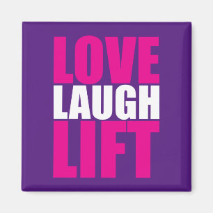 Imán Motivación del entrenamiento - amor, risa,