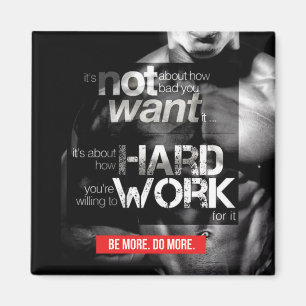 Imán Motivación del entrenamiento - trabajo