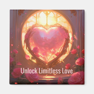Imán Motivación Desbloquear Posibilidad de Amor Limitad