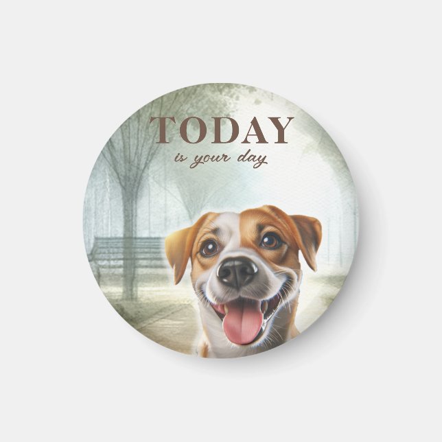 Imán Motivación inspiradora (Frente)