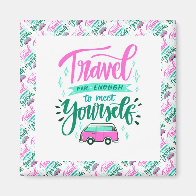 Imán Motivación Moderna Elegante Mejor Mensaje Popular (Frente)